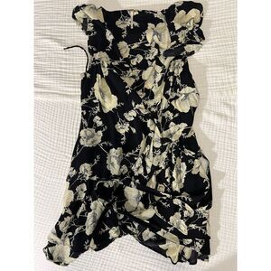 Free People Floral Wrap Dress